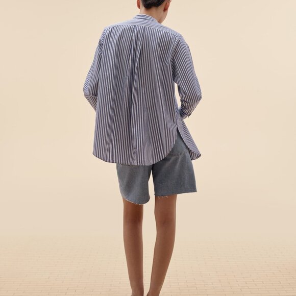 Everlane Women's OG Baggy Jean Short in Light Indigo, Size 27 - Picture 2 of 6